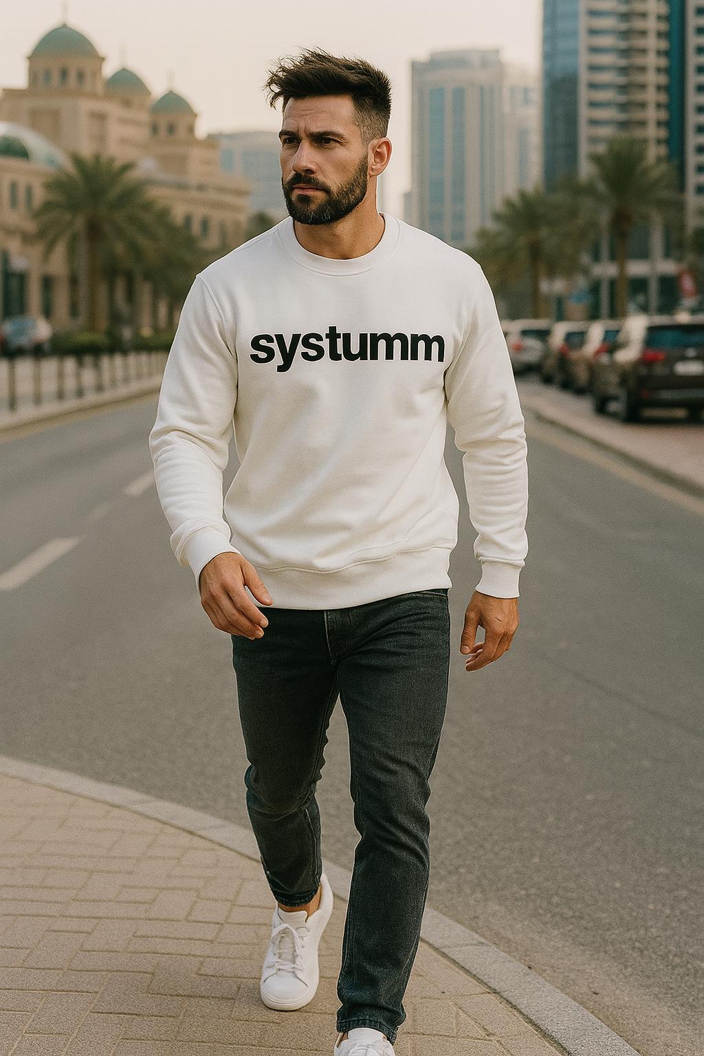 Systumm White T-shirt