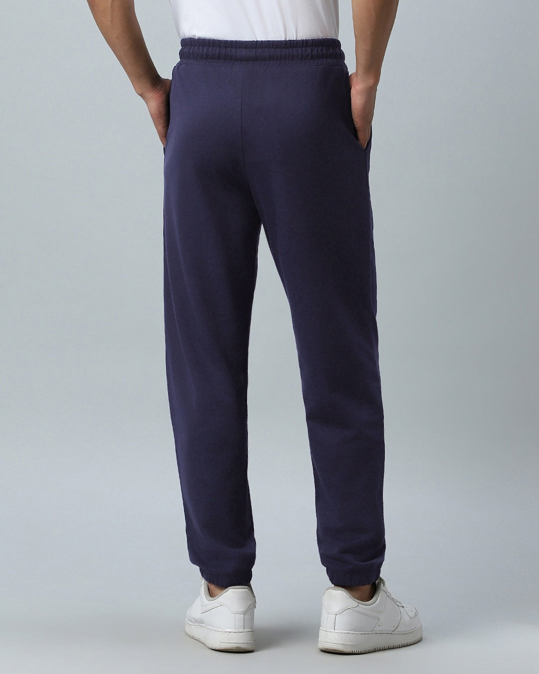 Men's Blue Oversized Joggers